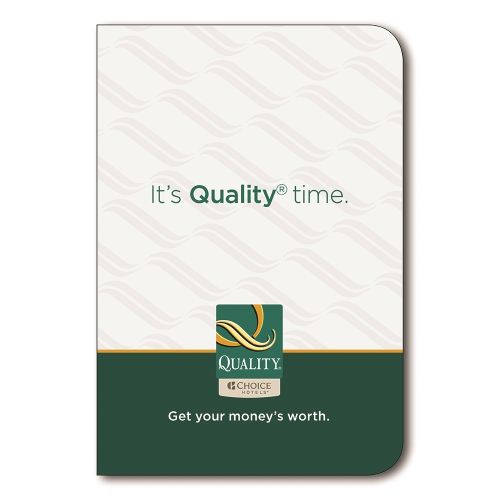 Quality Inn Key Card Presentation Folder